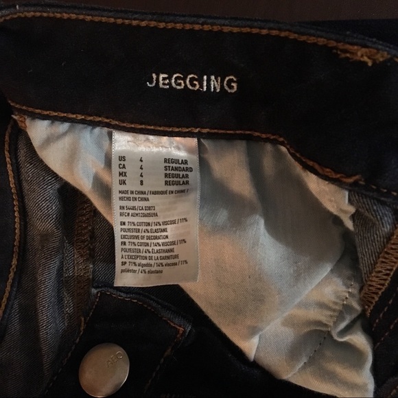 AEO DENIM X4 JEGGING NWOT size 4 skinny - Picture 6 of 8